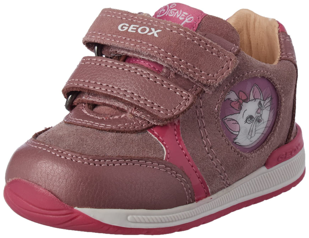 Geox Baby-Mädchen B Rishon Girl A Erste Schritte 21 EU Dk Rose Fuchsia, 21 EU Dk Rose Fuchsia