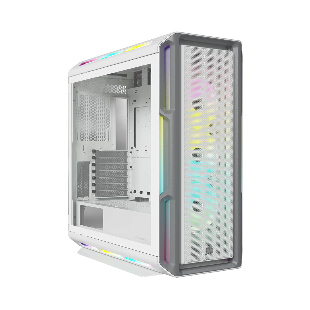 Corsair iCUE 5000T RGB Mid-Tower-ATX-PC-Gehäuse - 208 ansteuerbare RGB-LEDs - Platz für mehrere 360-