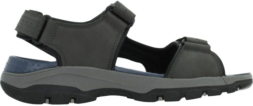 Skechers Tresmen-Garo Wassersandale für Herren mit offenem Zehenbereich 46 EU Anthrazit, 46 EU Anthr