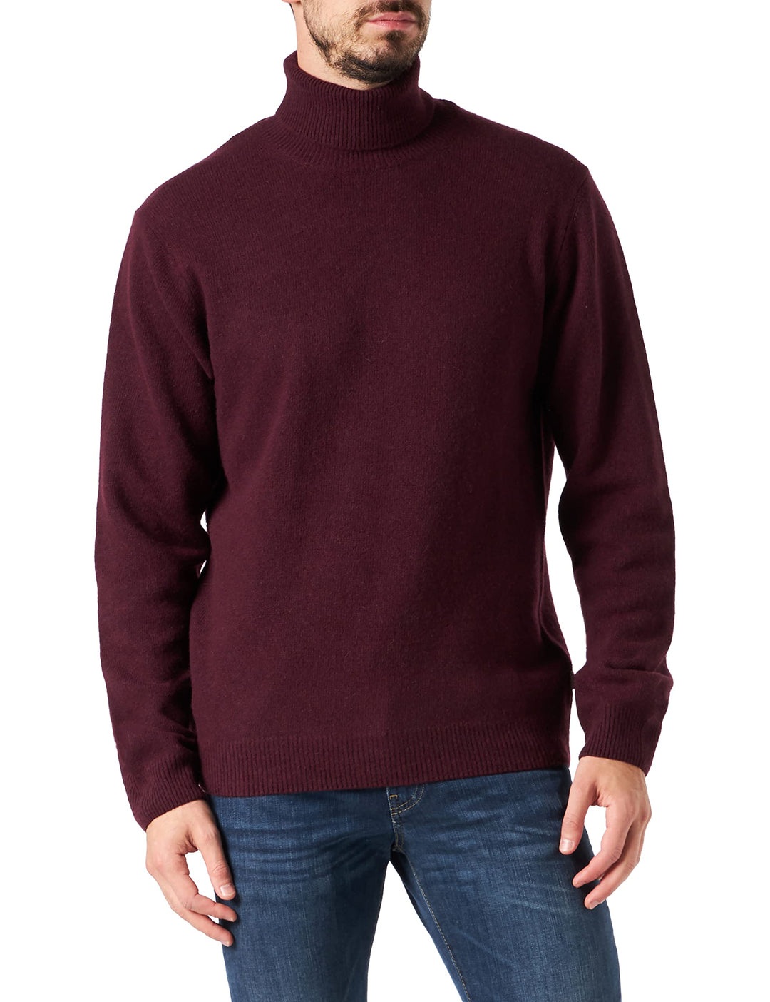 CASUAL FRIDAY CFKarl Herren Rollkragenpullover Strickpullover Feinstrick Pullover mit Rollkragen XL