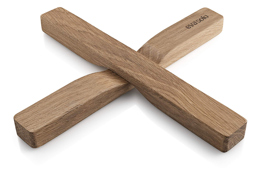 Eva Solo | Magnetischer Untersetzer Bambus | Kann √ºber Kreuz gelegt und zweigeteilt Werden | Bamboo