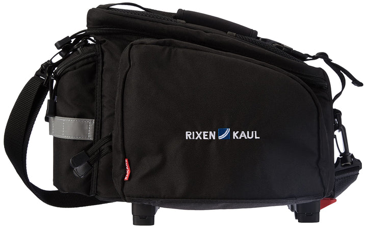 KLICKfix 0267RB Farradtasche Rackpack 2 Plus für Rackt Gepäckträgertasche, Schwarz, 35 x 30 x 23 cm,
