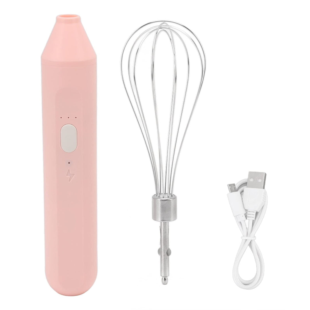 Elektrischer Handmixer, Wiederaufladbarer Handmixer, Schneebesen-Set, Kabellose Handküchenmaschine,
