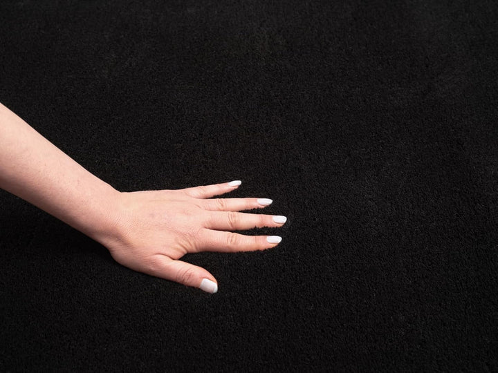 the carpet Relax – Superweiches Badezimmerteppich, Flauschige Badematte in Felloptik, rutschfest &amp; W