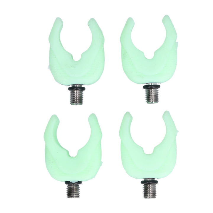 Alomejor 4 Stücke Karpfen Angelrutenauflage Silica Gel Rod Butt Rest Grips Rutenauflagen Angelrutenh