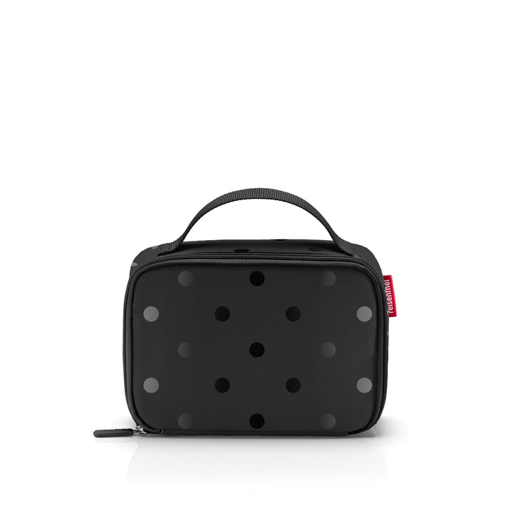 reisenthel thermocase Glossy dots Black – Kleine Kühltasche für Kosmetik, Medikamente, Snacks u. v.