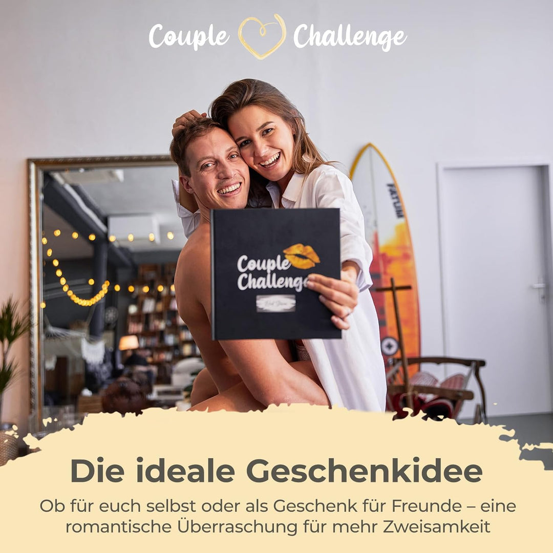 Couple Challenge® Bed Stories - 50 spannende Erlebnisse für Paare zum Freirubbeln. Perfekt für gemei