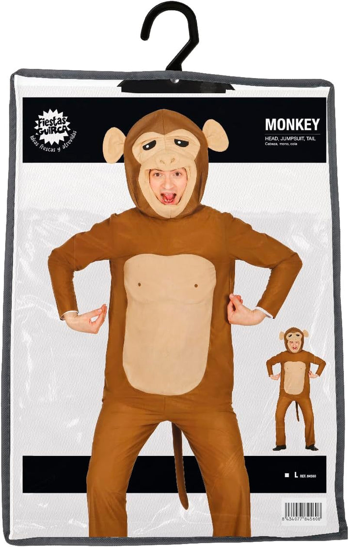 FIESTAS GUIRCA Macaco AFFE Kostüm für Erwachsene L