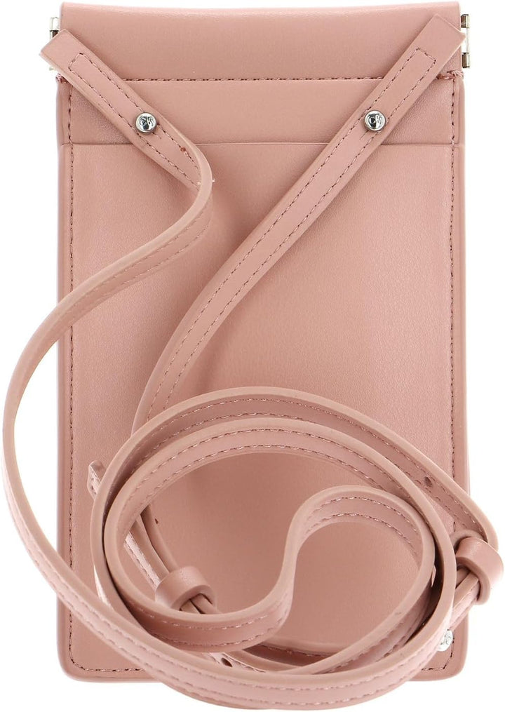 Calvin Klein Damen Ck Set Phone Crossbody Geldbörsen, Café au Lait