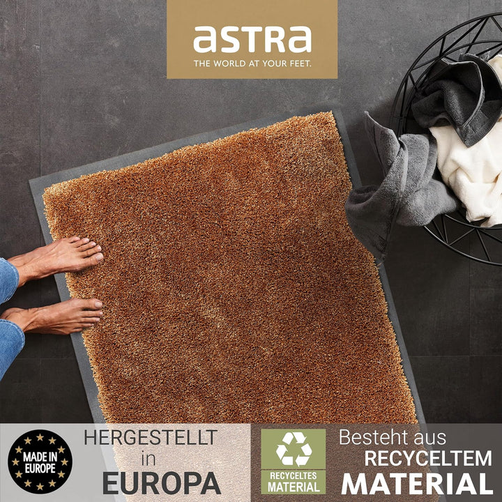 Astra Fussmatte innen rutschfest - Schmutzfangmatte super weich - Läufer Flur waschbar per Hand - Tü