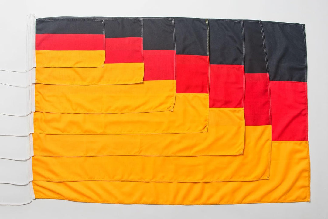 New Marine Deutschlandflagge für Yacht Motorrad Segeln und vieles mehr in verschiedenen Grössen UV-S