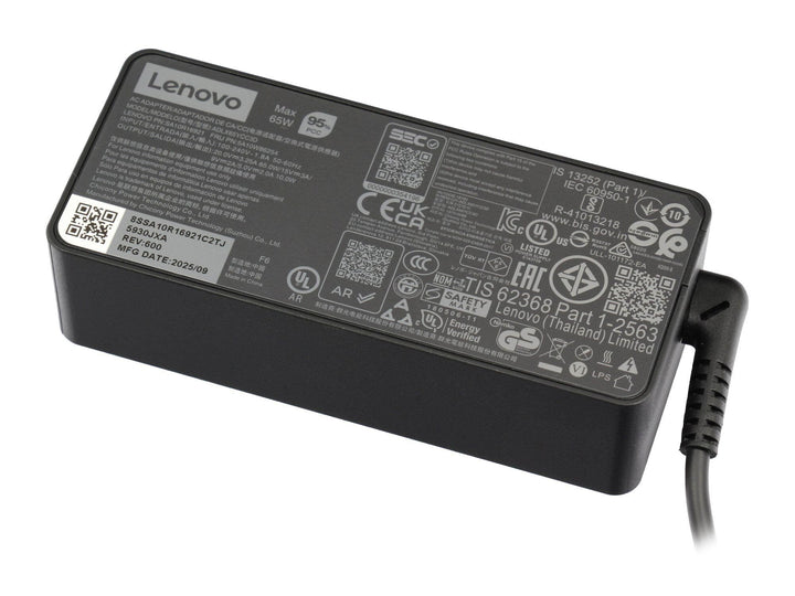Lenovo SA10M13946 Original USB-C Netzteil 65 Watt Normale Bauform für ThinkPad T14 Gen 1 (20S0/20S1)