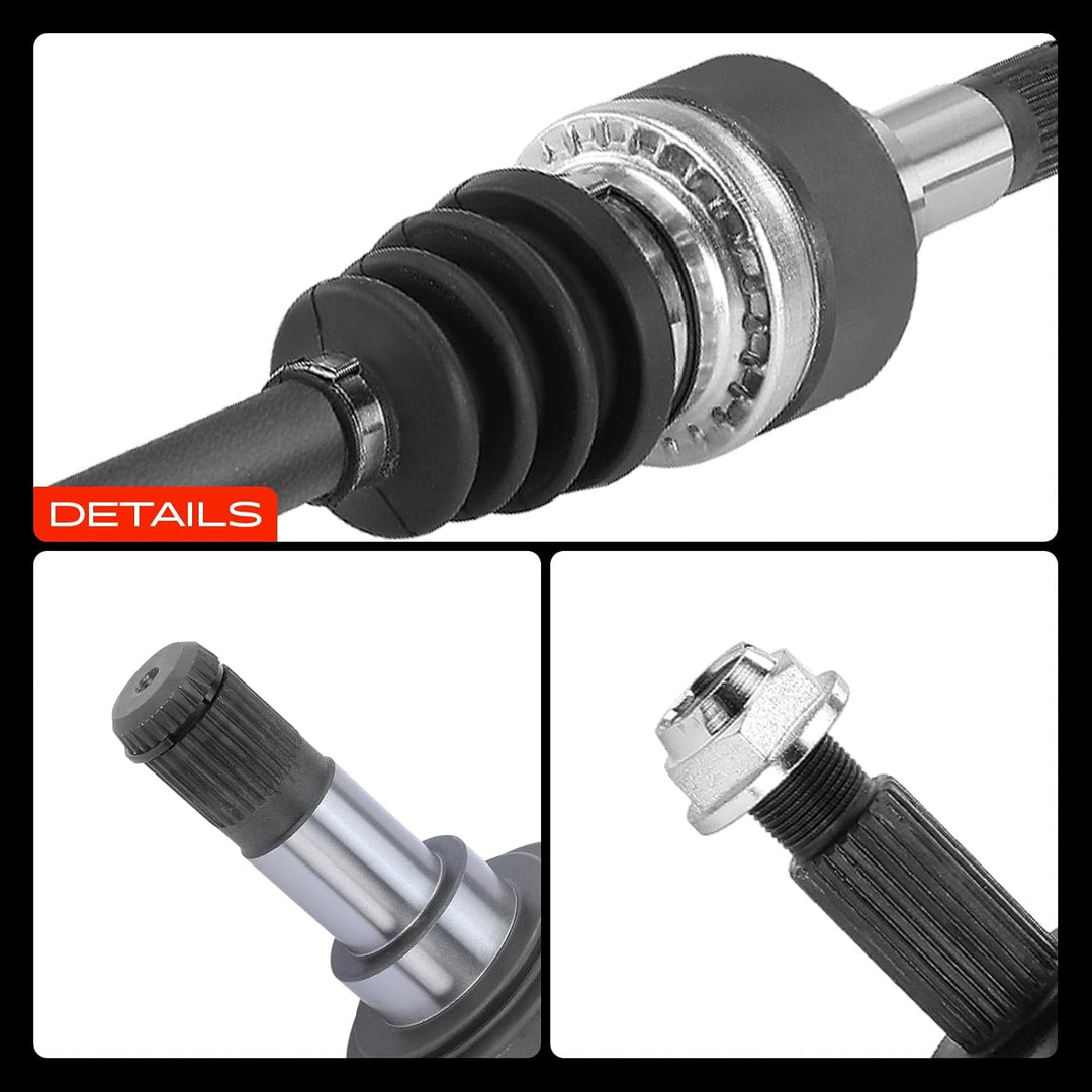Frankberg Antriebswelle mit ABS-Zahnring Hinterachse Rechts Kompatibel mit X-Type CF1 X400 2.2L-3.0L