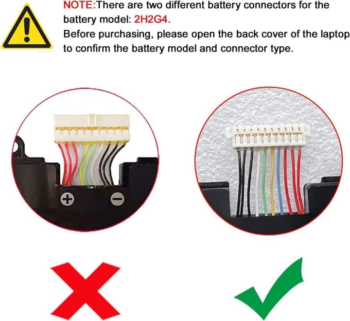 PUGASR 2H2G4 Laptop Akku Kompatibel mit Dell Venue 11 Pro 7140 Series HFRC3 21CP5/63/105 2217-2548 7