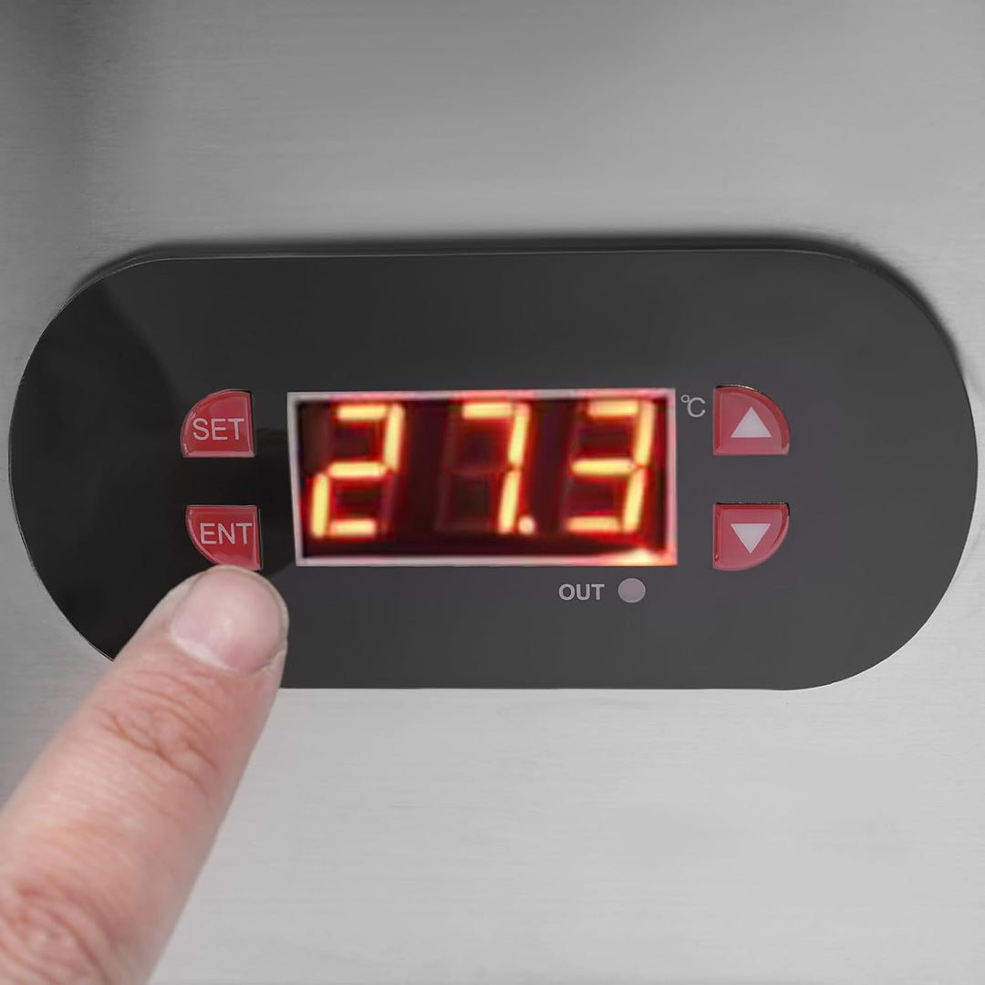WooDerson 800W Öl Pressmaschine 0-250℃ Elektrische Ölpresse Mit Led Anzeige, Einstellbare Temperatur