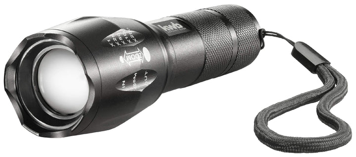 kwb 949510 Aluminium Taschen-Lampe mit LED Technik, inkl. 3 AAA Batterien, ANSI FL 1 - Standard, Leu