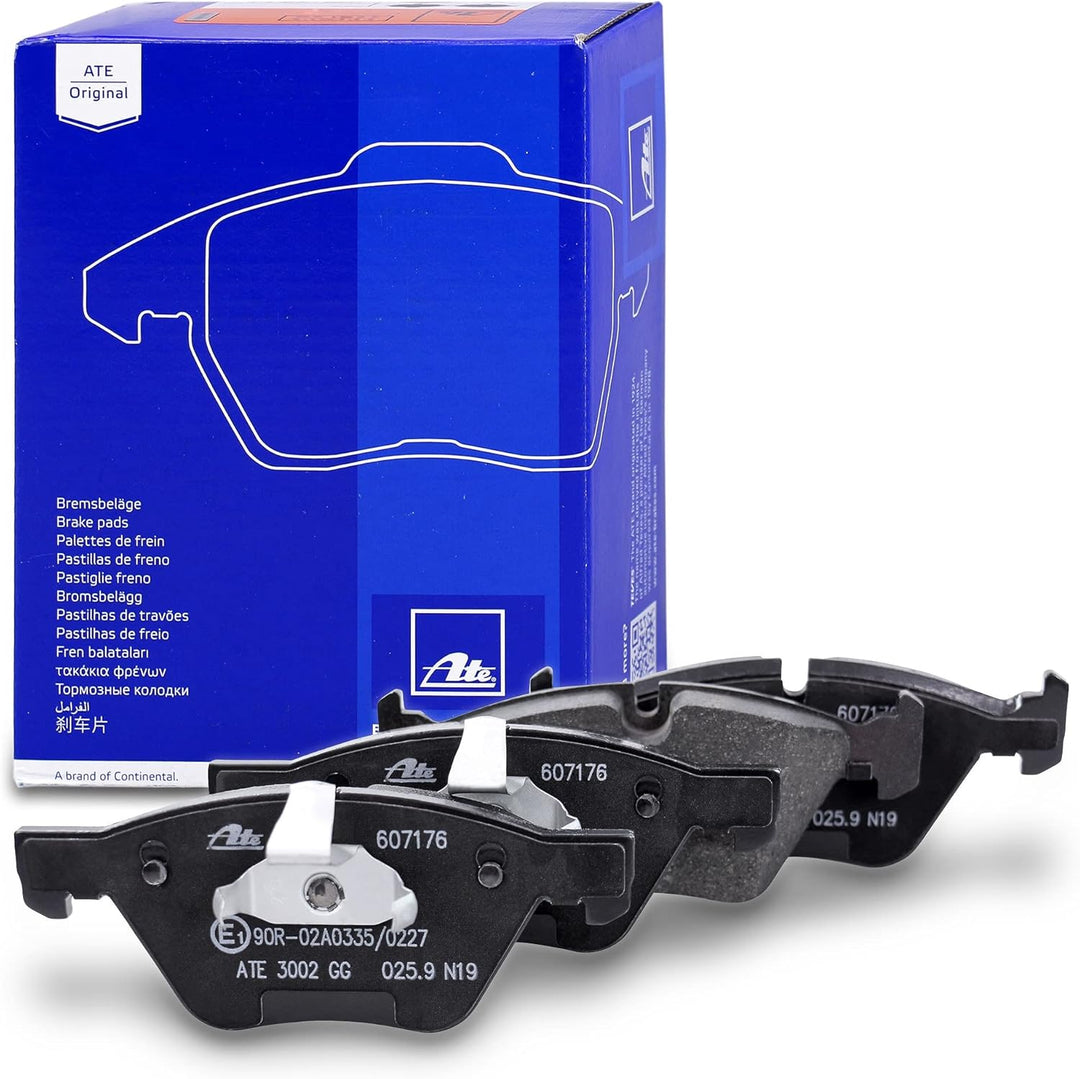 ATE Bremsenset Vorderachse inkl. Bremsscheiben vorne Ø 310 mm belüftet und Bremsbeläge vorne + Versc