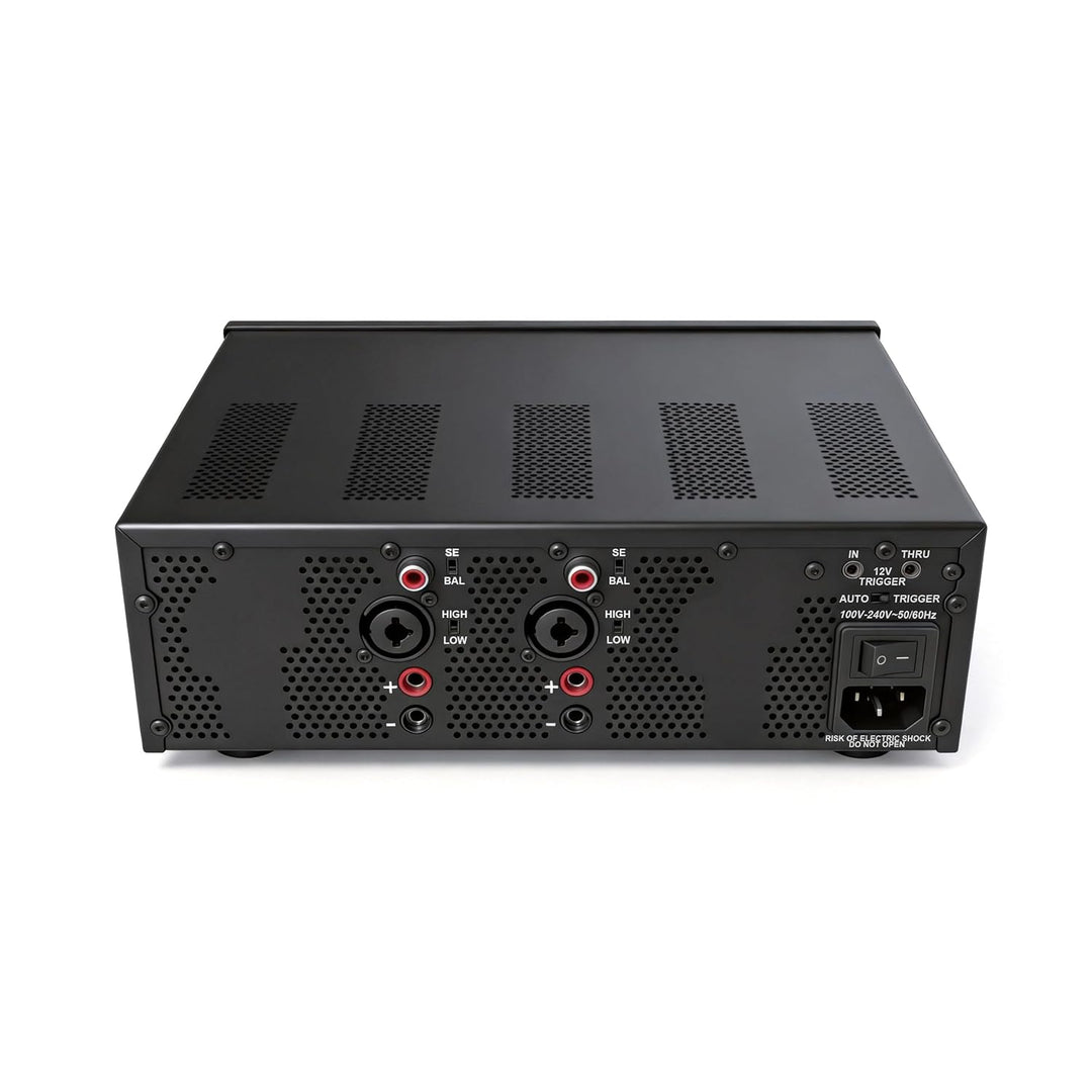 3eAudio PAM252 Multikanal-Endstufe - 2-Kanal Verstärker mit 250W pro Kanal, TPA3255 PBTL, GaN &amp; PFFB