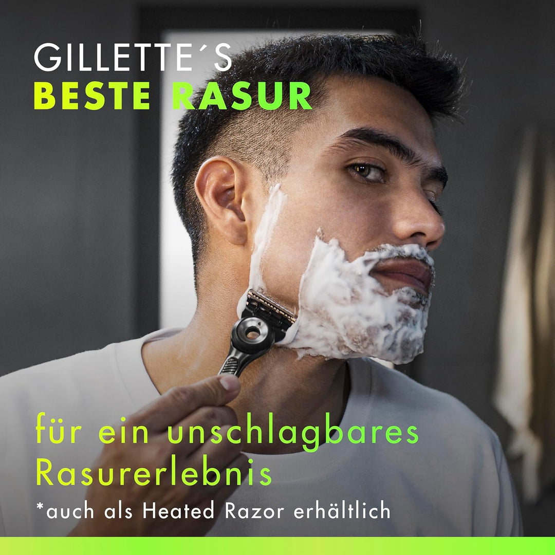 Gillette Labs Rasierer für Männer mit Reinigungs-Element, UEFA Champions League Special Gold Edition