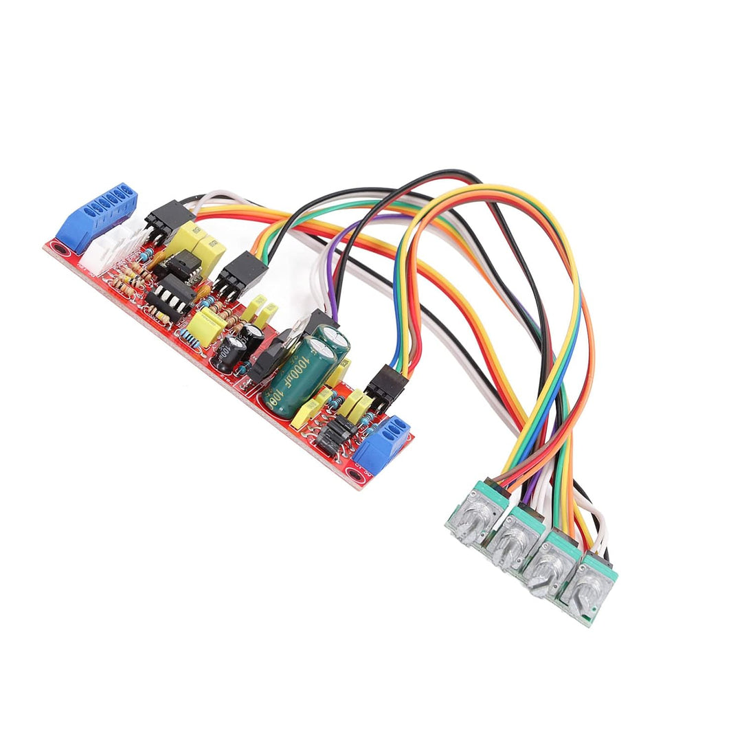 NE5532 Vorverstärkerplatine, Zwei 5532-Chips, M3-Montageplatine, Lautstärkeregelungsplatine, Leistun