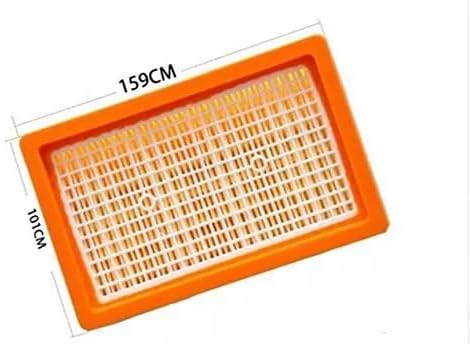 3x Flachfaltenfilter | für Kärcher Mehrzwecksauger + Nass-/ Trockensauger | MV4 + MV5 + MV6 + WD4 +