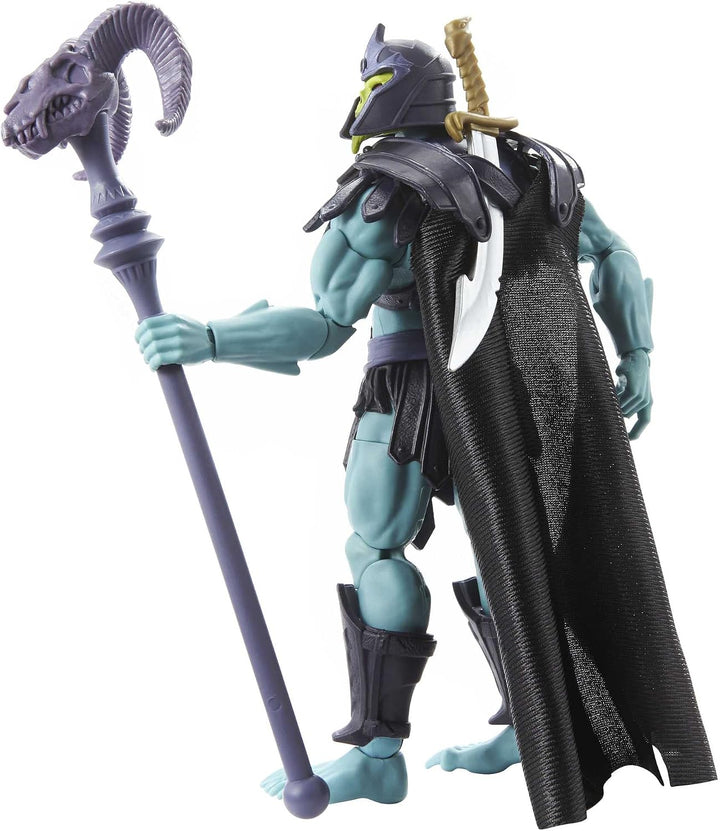 Masters of the Universe Masterverse New Eternia Barbarian Skeletor Action Figure with Accessories, 7