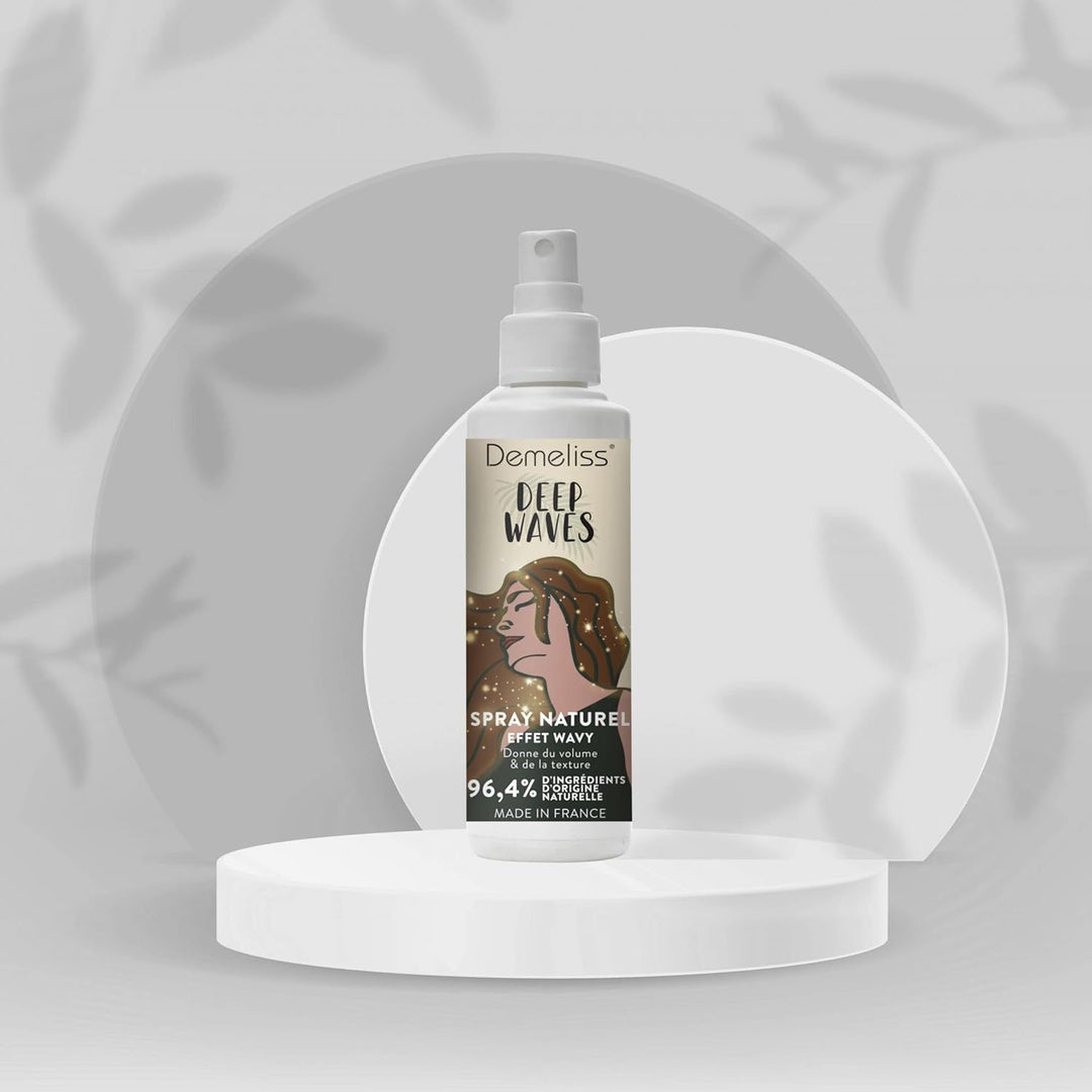 SAINT ALGUE Set Demeliss Waves Wonder Woman - Welleneisen mit Wavy-Effekt + natürliche texturierende