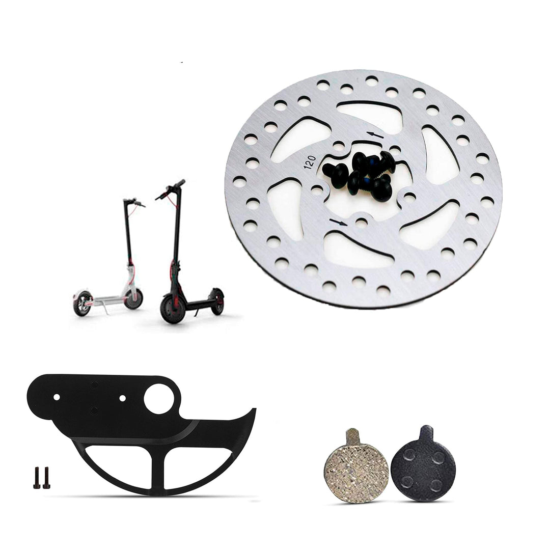 ANSENI Bremsscheibenschutz, Bremsscheibenschutz, Bremsbeläge kompatibel für Xiaomi Mijia M365 Pro, 1