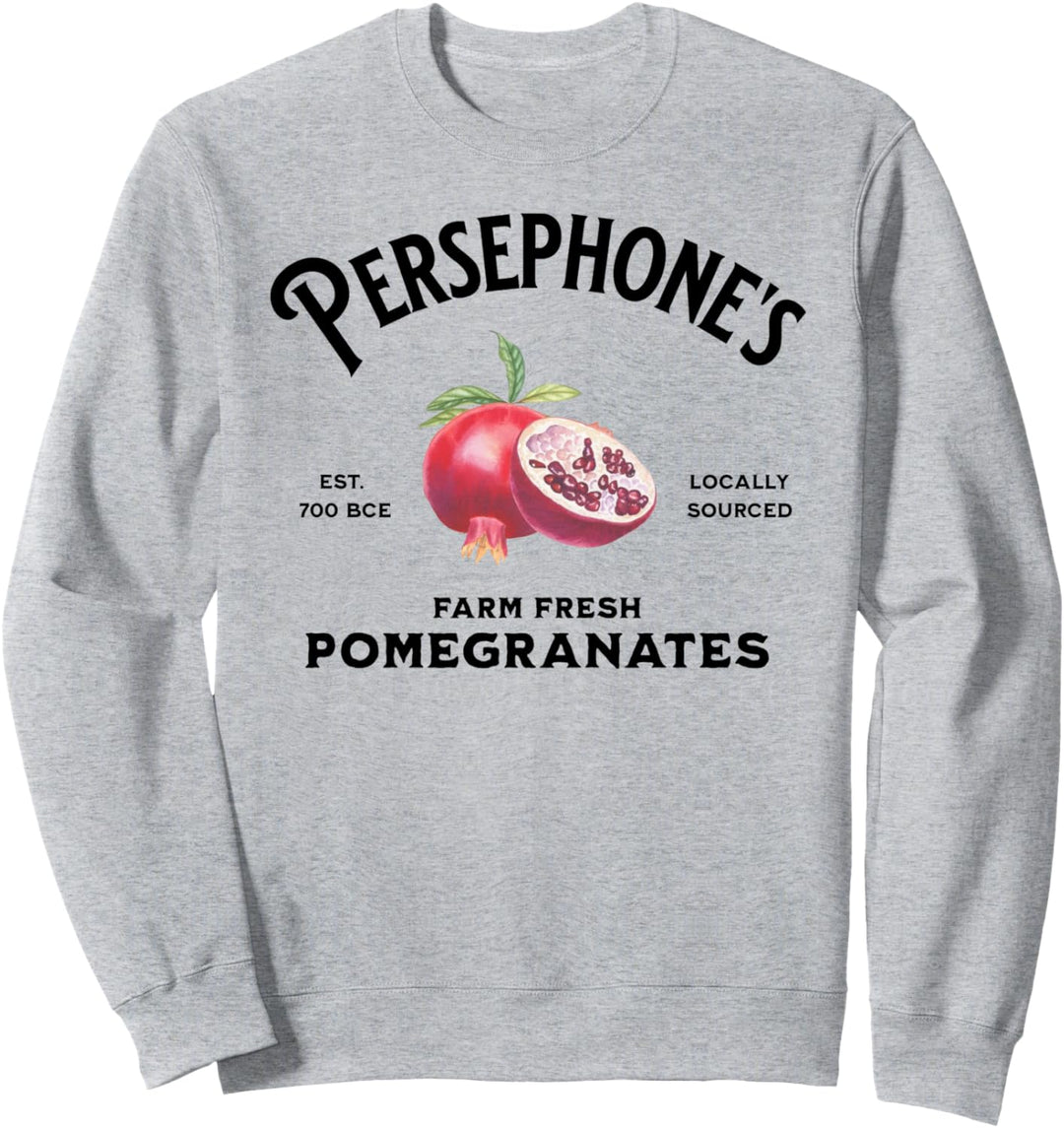 Griechische Mythologie Persephones Farm, Göttin frischer Granatäpfel Sweatshirt