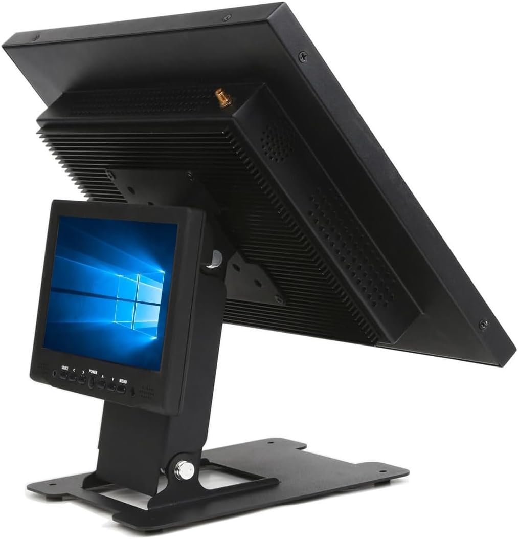 Wearson WS-03S VESA Standfuss für 7-17 Zoll Touchscreens POS und PC Monitore VESA 100x100 75x75mm Mo