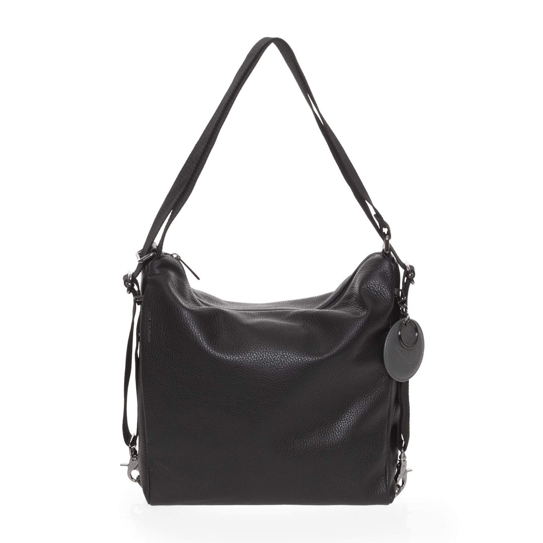 Mandarina Duck Damen Mellow Leather Schultertasche 36x33x12 (L x H x W) Schwarz, 36x33x12 (L x H x W