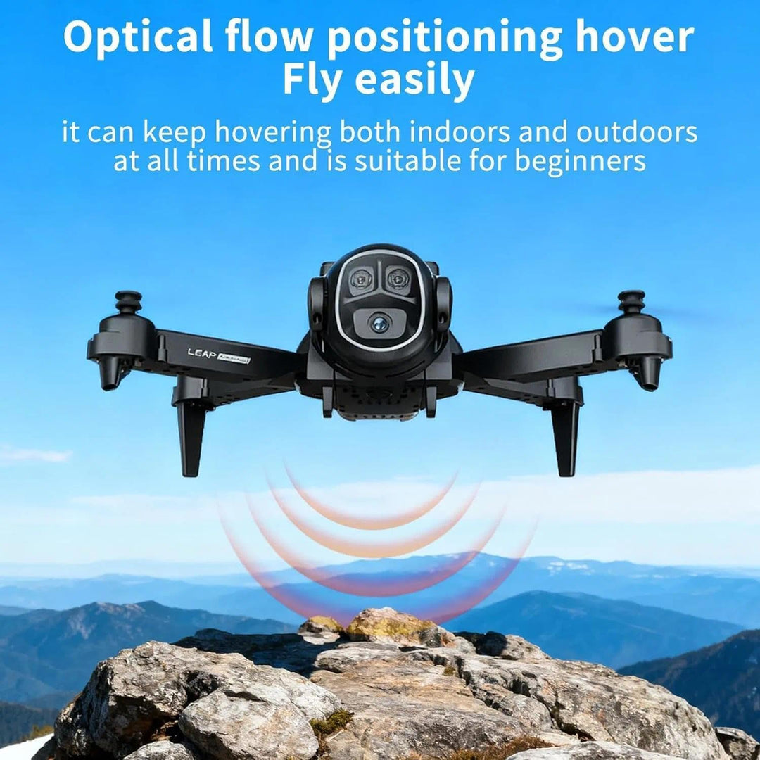 OBEST Drohne mit VR Brille und Kamera HD für Erwachsene Anfänger grau, grau