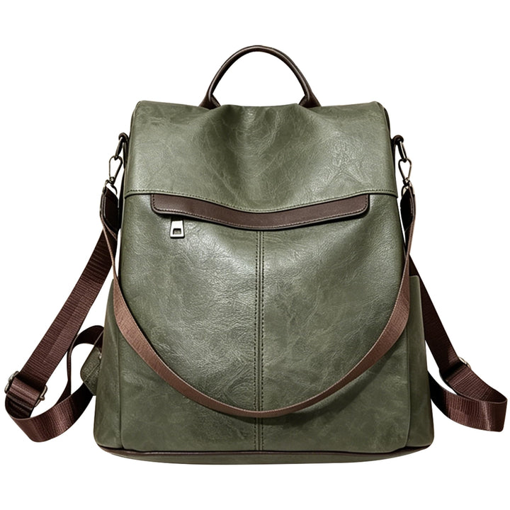 shepretty Damen Anti Diebstahl Rucksack Umhängetasche Schultasche 0298-gr-2new 33*32*15cm, 0298-gr-2