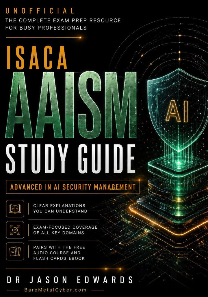 AAISM For Busy People: The Busy Candidate’s Playbook for Passing the ISACA AAISM Exam (Bare Metal Cy