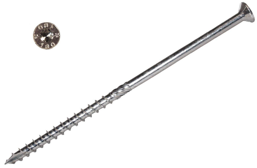 Holzbauschrauben verzinkt 10x360 mm - 25 Stück Zulassung Holzschrauben Torx