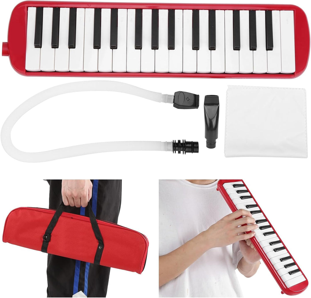 Wakects IRIN Melodica 32 Tasteninstrument Im Klavierstil, Schöner Klang, Kompaktes Design, Umweltfre