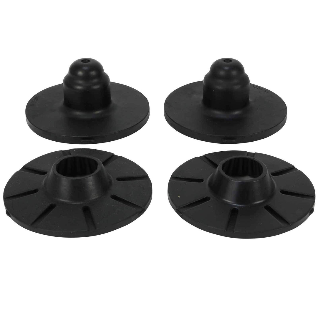 4x Federunterlagen Federgummis spring rubber Hinterachse Oben + Unten Astra G + H Zafira A +