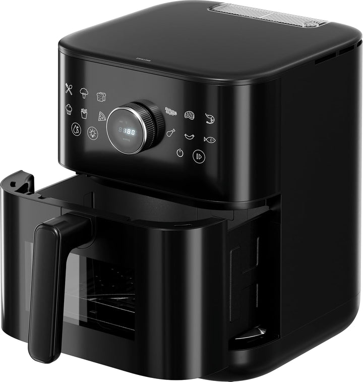 ZWILLING Air Fryer Pro 6 L, Heissluftfritteuse, 12 Programme, Infrarot-Heizung, Wasser-Sprühfunktion