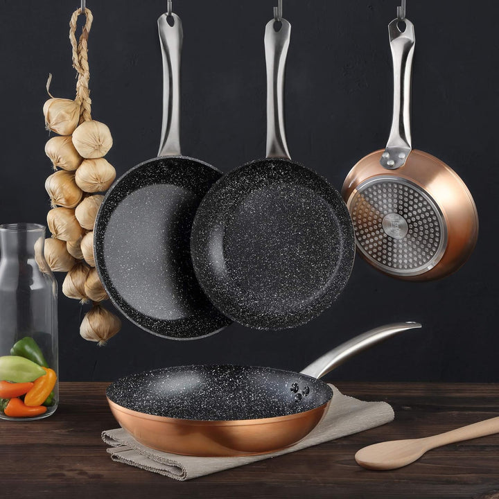 BERGNER Wok, 28 cm, geschmiedetes Aluminium, Kollektion Dafne Ø28 cms Wok-Pfanne, Ø28 cms Wok-Pfanne