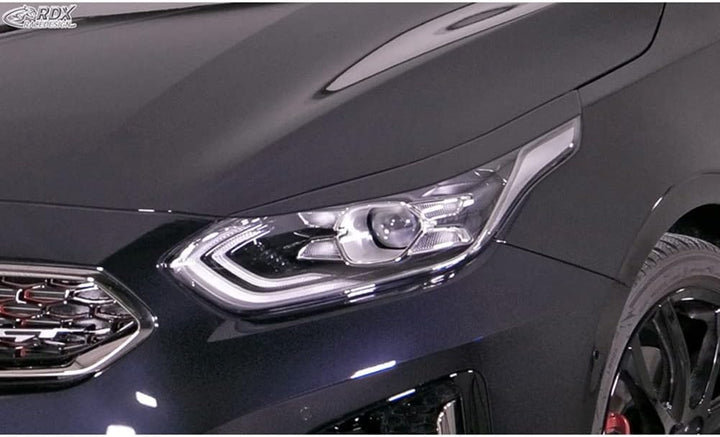 Scheinwerferblenden kompatibel mit Kia Ceed (CD) &amp; ProCeed (CD) 2018- (ABS)
