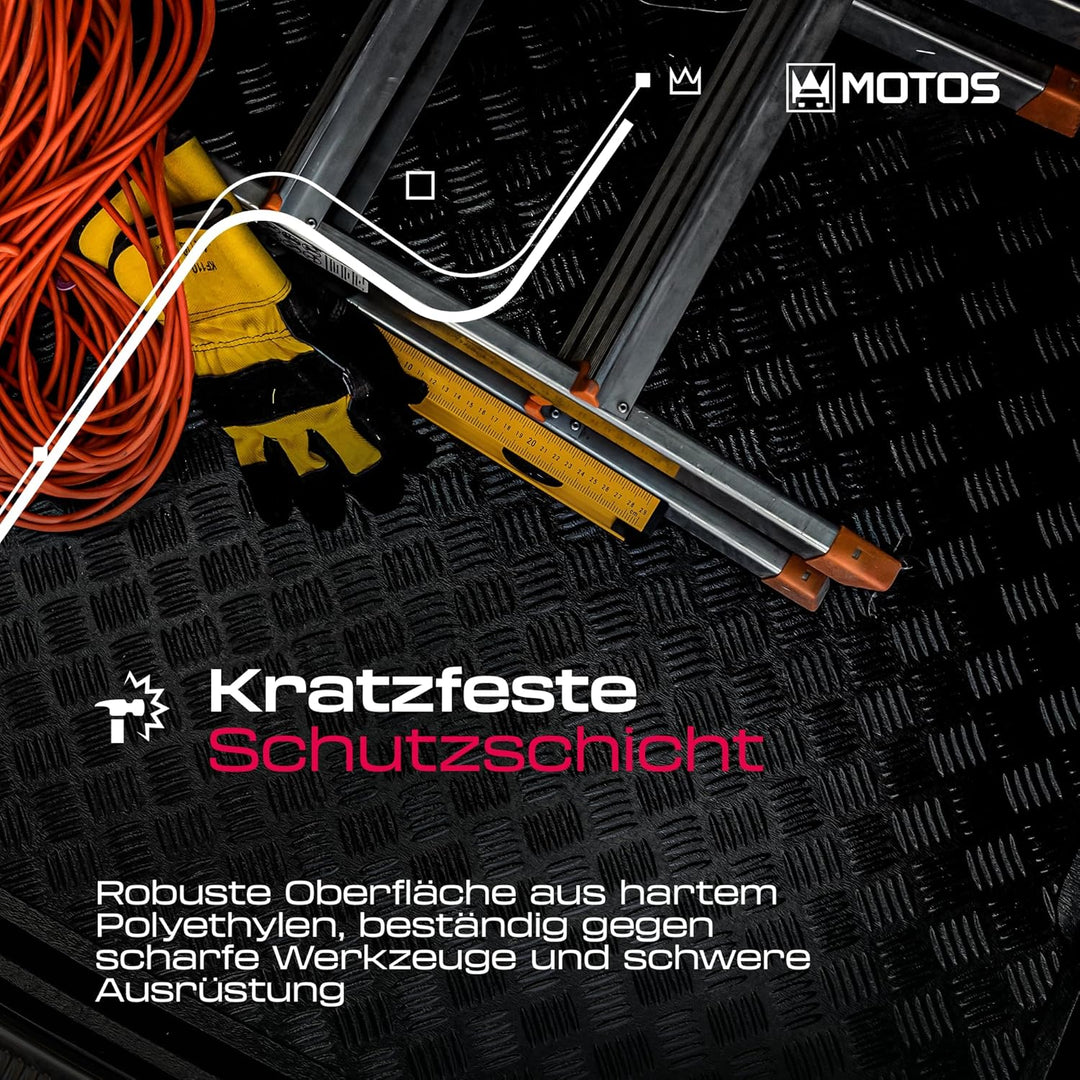 M MOTOS Kofferraumwanne Kofferraummatte passt für Opel Astra III (H) 2004-2014 Verbessern Sie Ihren