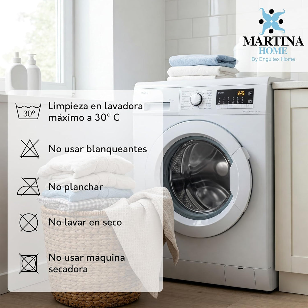 Martina Home Gesteppter Sofabezug, 3 Plazas 150 cm ancho