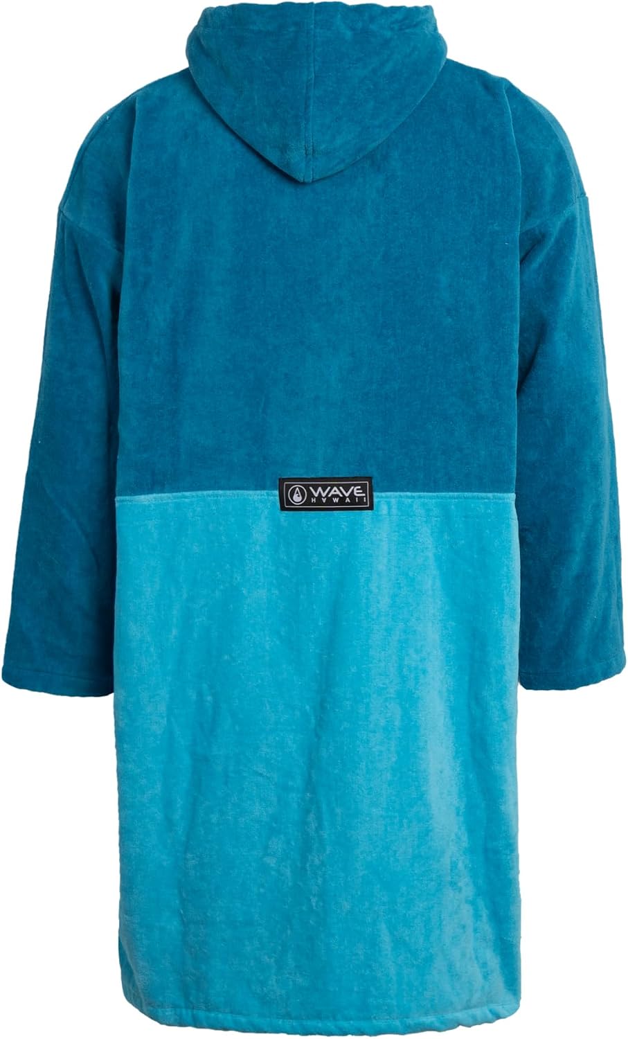 WAVE HAWAII Bleys ZIP Surfponcho für Körpergrössen von 170-205 cm aus 100% ÖKO Baumwolle Umkleidehil