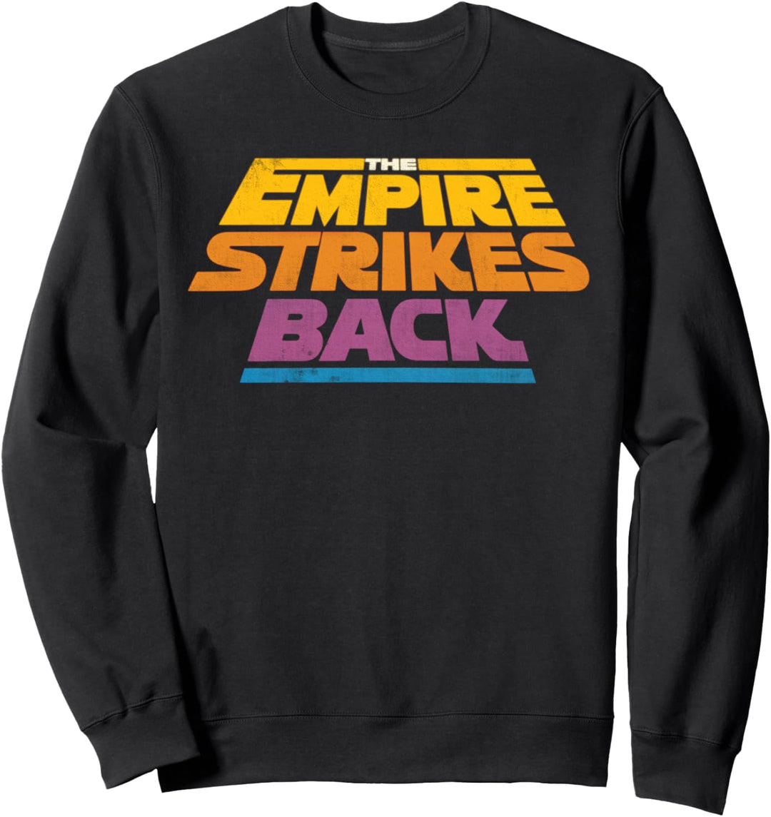 Star Wars The Empire Strikes Back Retro Movie Logo Sweatshirt