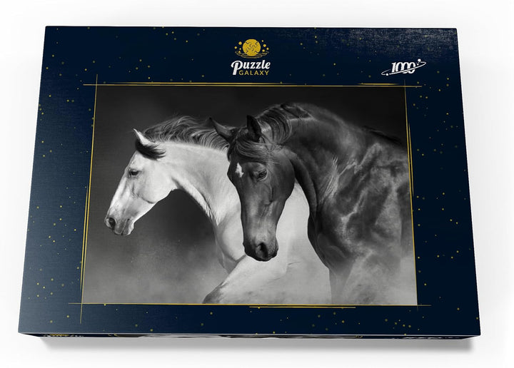 Pferde Laufen Galopp in der Wüste - Premium 1000 Teile Puzzle - MyPuzzle Sonderkollektion von Puzzle