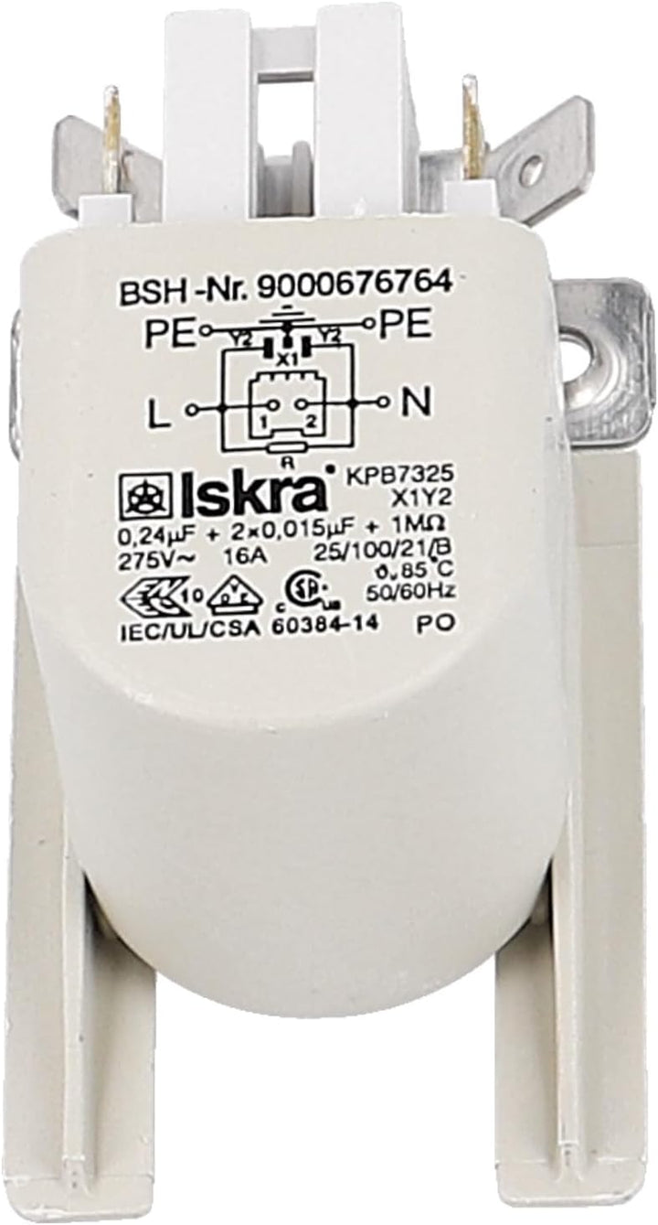 LUTH Premium Profi Parts Entstörschutz 0,24µf kompatibel mit Bosch 00623688 für Trockner