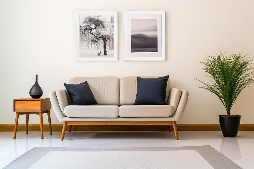 Stallmann Design Bilderrahmen 45x90 cm weiss Holz mit Acrylglas Rahmen-Breite 40mm Posterrahmen Wech