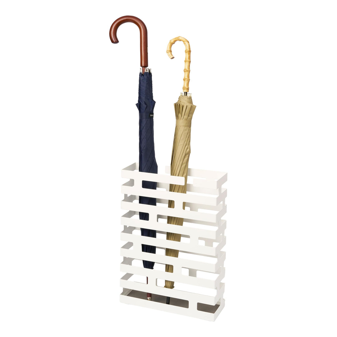 Brick Umbrella Stand Rectangle - white Weiss, Weiss