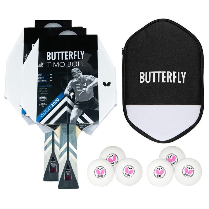 Butterfly® Timo Boll Vision 2000 Tischtennisschläger | Tischtennis Racket Bat TT Profi Wettkampfschl