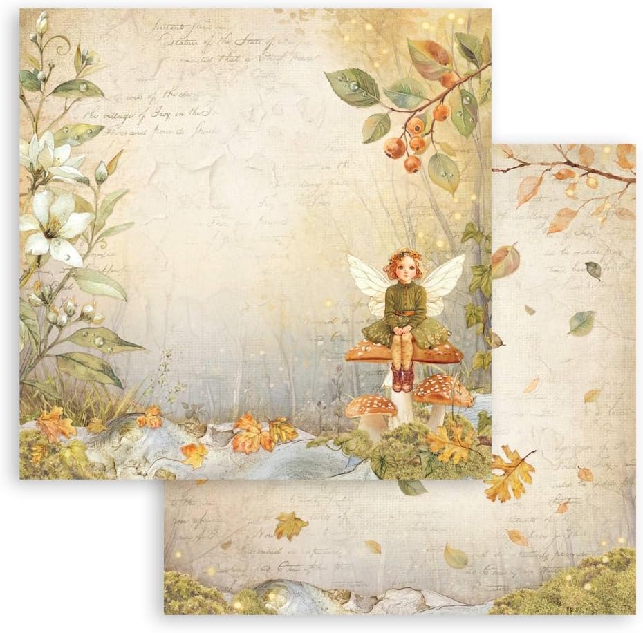 Stamperia - Scrapbook Paper Pad for Scrapbooking, Albums, Card Making, Bullet Journalling and More,
